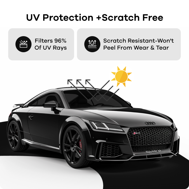 Black Friday Sale - AutoTint - Removable Car Window Tints